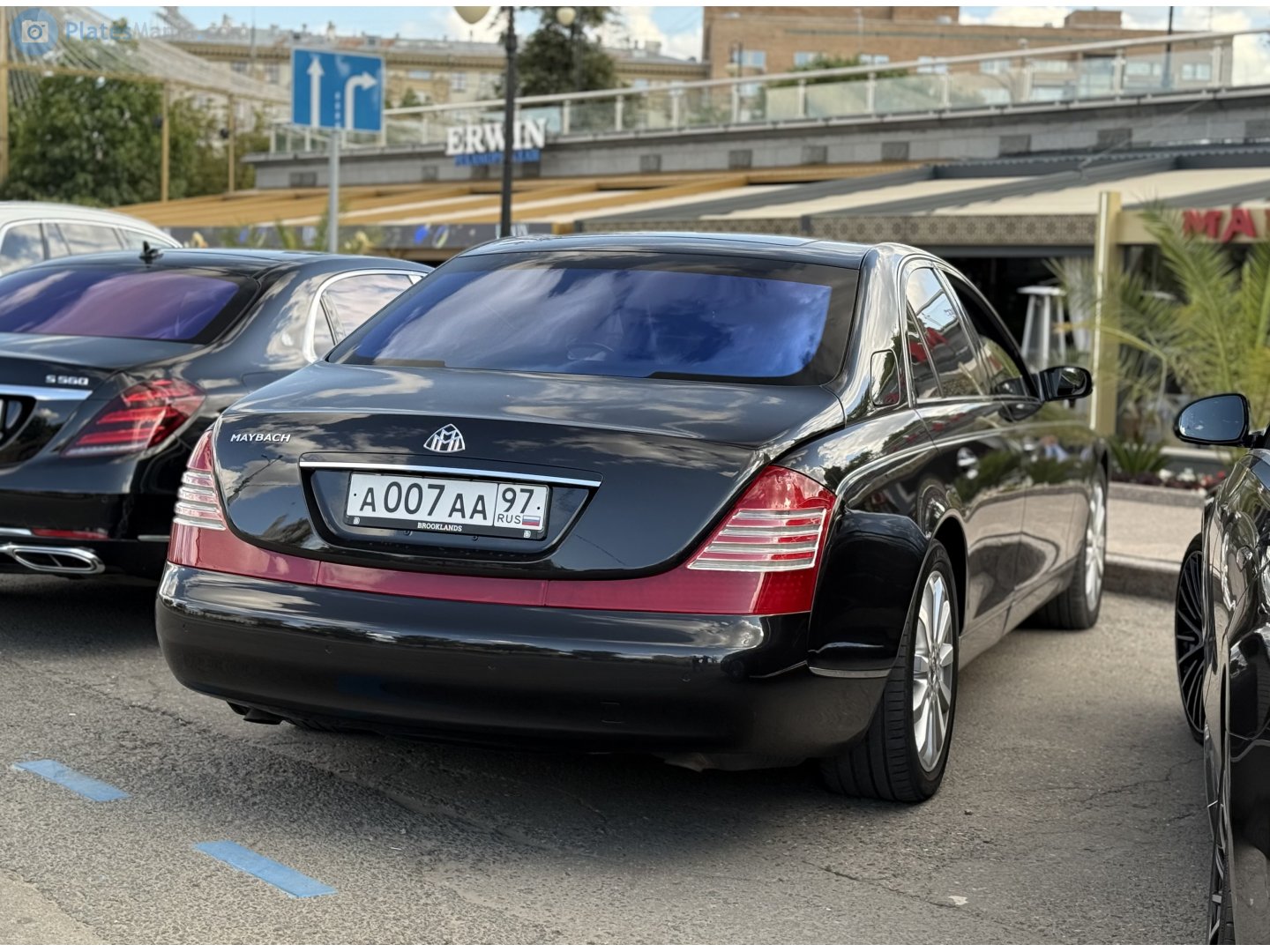 а 007 аа 97, Maybach 57S 1st gen (W240), 2005–2012