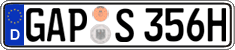 German license plate, Plates for oldtimers (type 