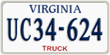 Virginia, Trucks (AB12-345)