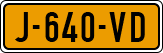 License plate of the Netherlands, Cars