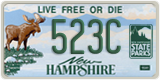 New Hampshire, Moose/State Parks (123A)