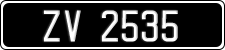 License plate of Ireland, Oldtimers