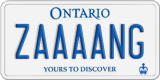 Ontario, Vanity Plates