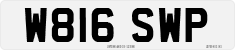 License plate of the United Kingdom, 1983 year system