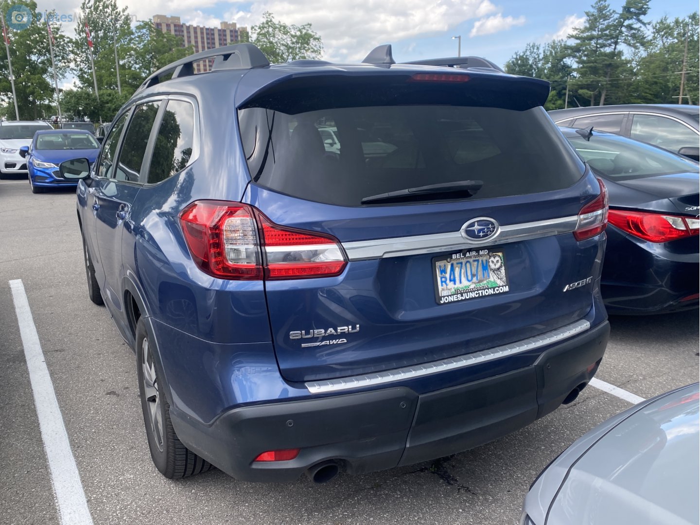 W/R 4707M, Subaru Ascent 1st gen (WM), 2018–2022
