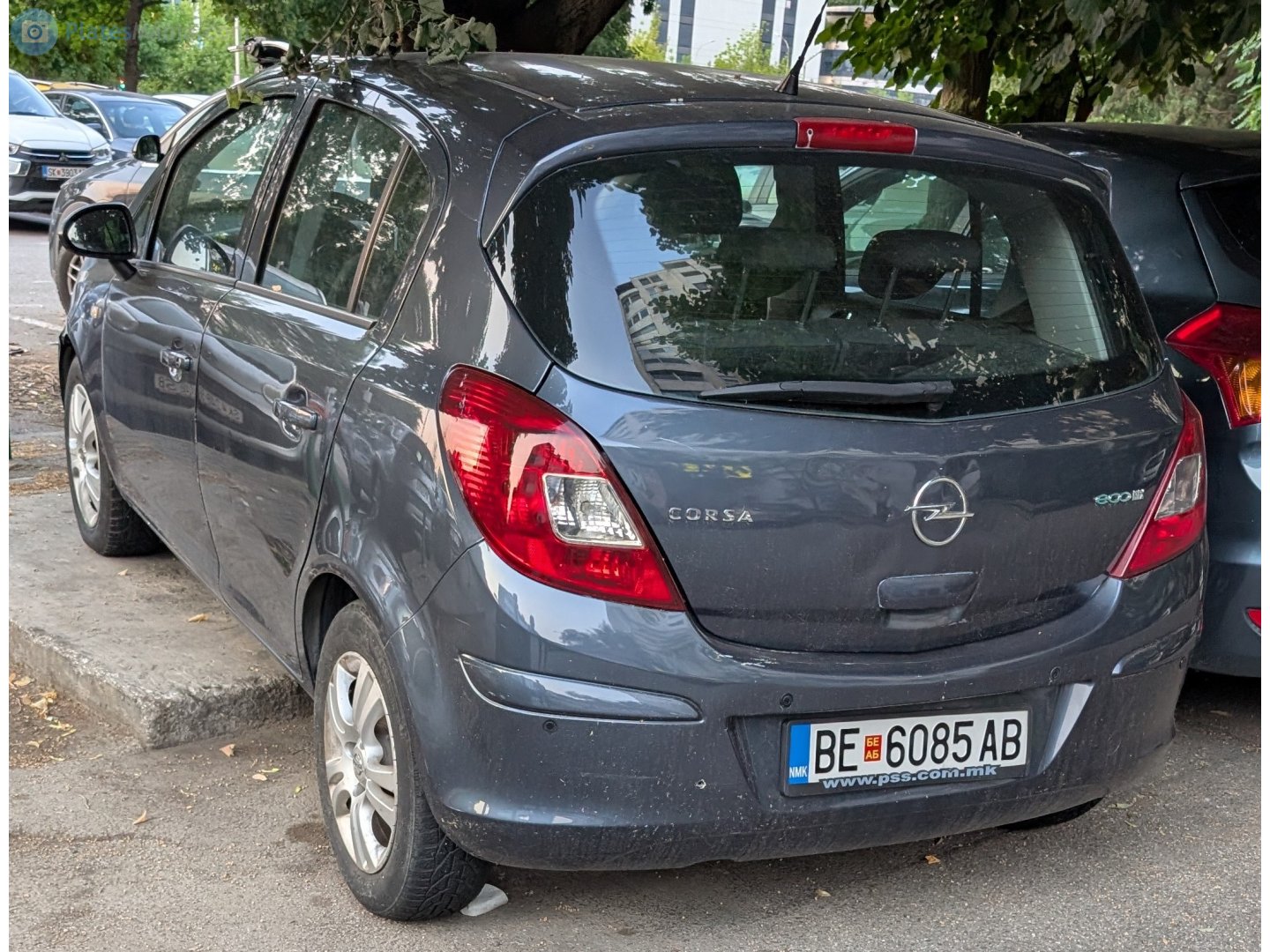 BE 6085 AB, Opel Corsa 4th gen 5-door Hatch (D; S07), 2006–2015