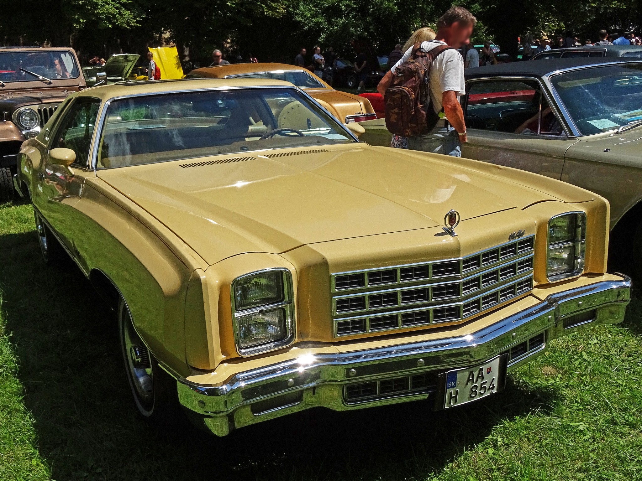 AA H 854, Chevrolet Monte Carlo 2nd gen (57; A-body), facelift, 1975–1977