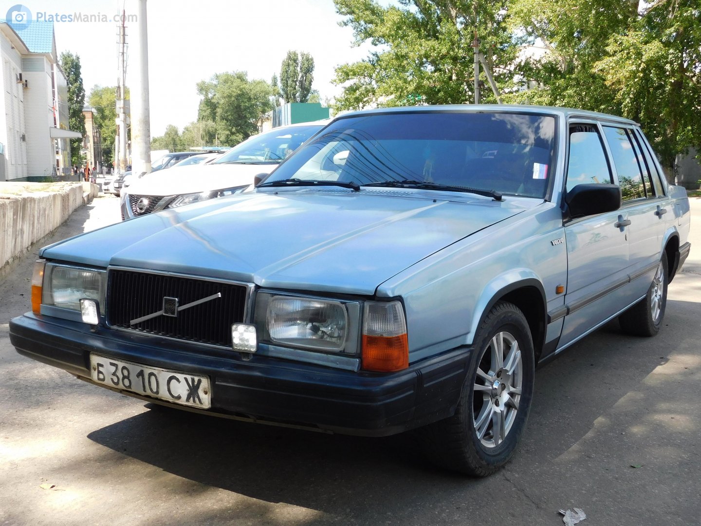 б 3810 СЖ, Volvo 740 1st gen Sedan (744), facelift, 1989–1992