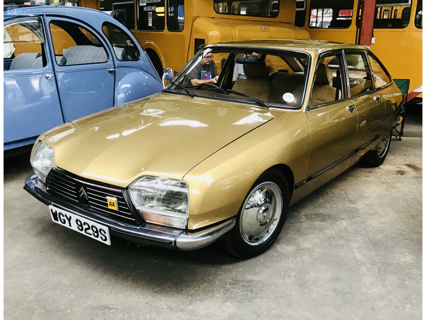 WGY929S, Citroёn GS / GSA 1st gen (GS) Fastback, 1970–1980
