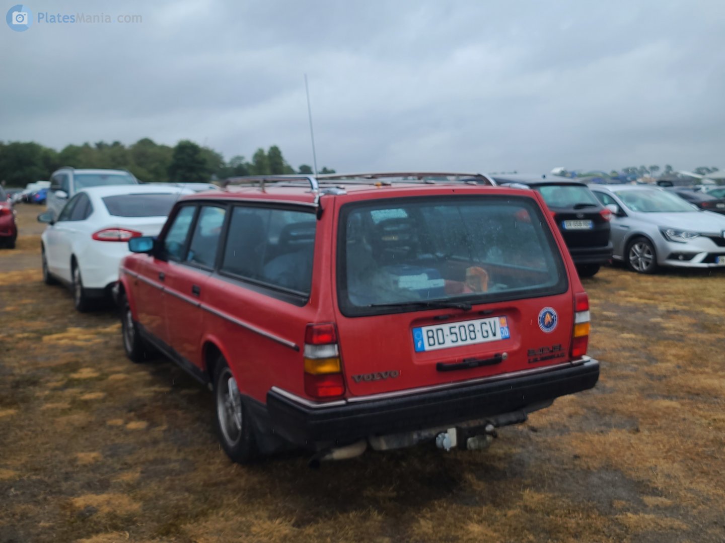 BD-508-GV, Volvo 240-Series 1st gen 5-door Wagon (245), facelift, 1978–1993