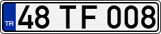License plate of Turkey, Regular plates