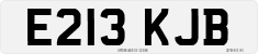 License plate of the United Kingdom, 1983 year system