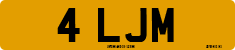 License plate of the United Kingdom, 1932 year system