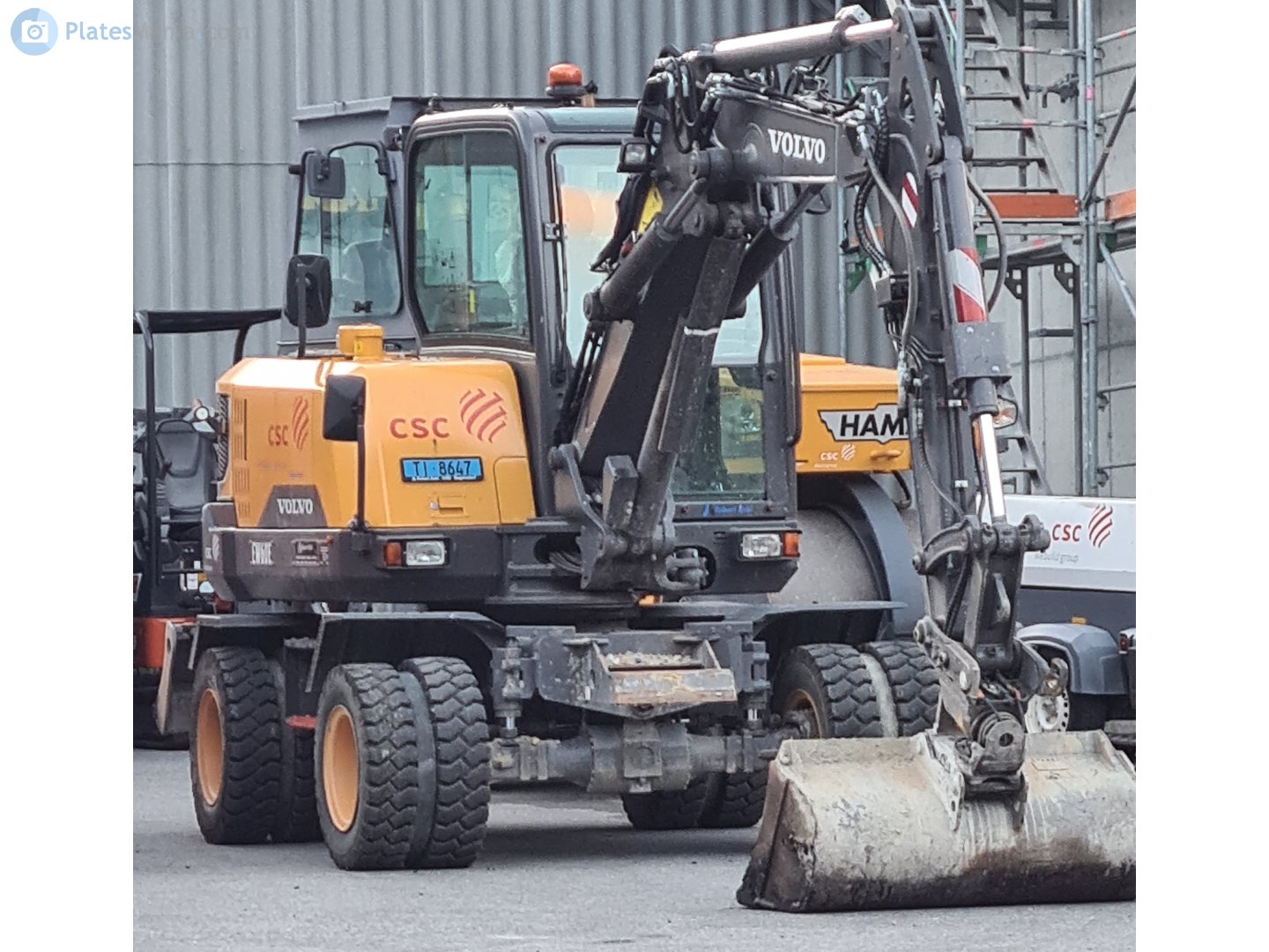 TI 8647, Volvo EW-Series 