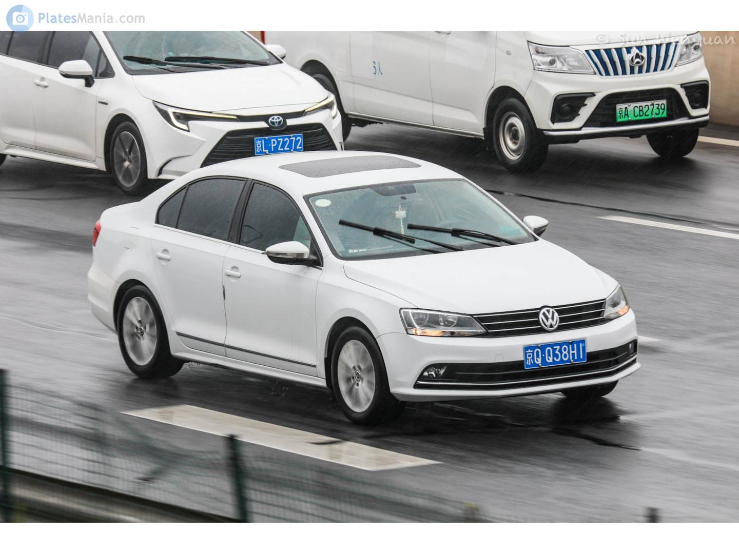 京Q·Q38H1, Volkswagen Sagitar 2nd gen (1B; CN-market), facelift, 2015–2019