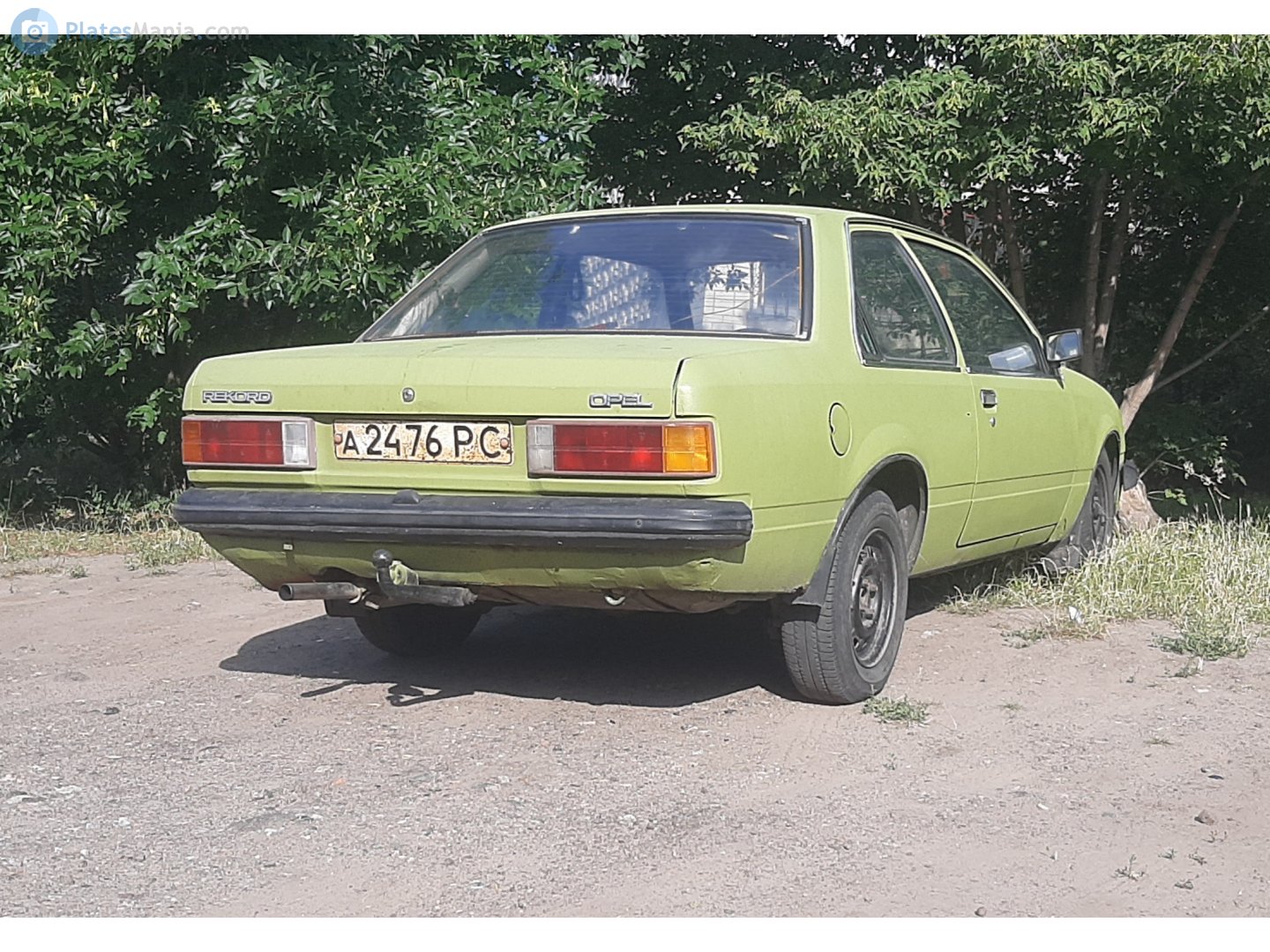 а 2476 РС, Opel Rekord 5th gen 2-door Sedan (E1), 1977–1982