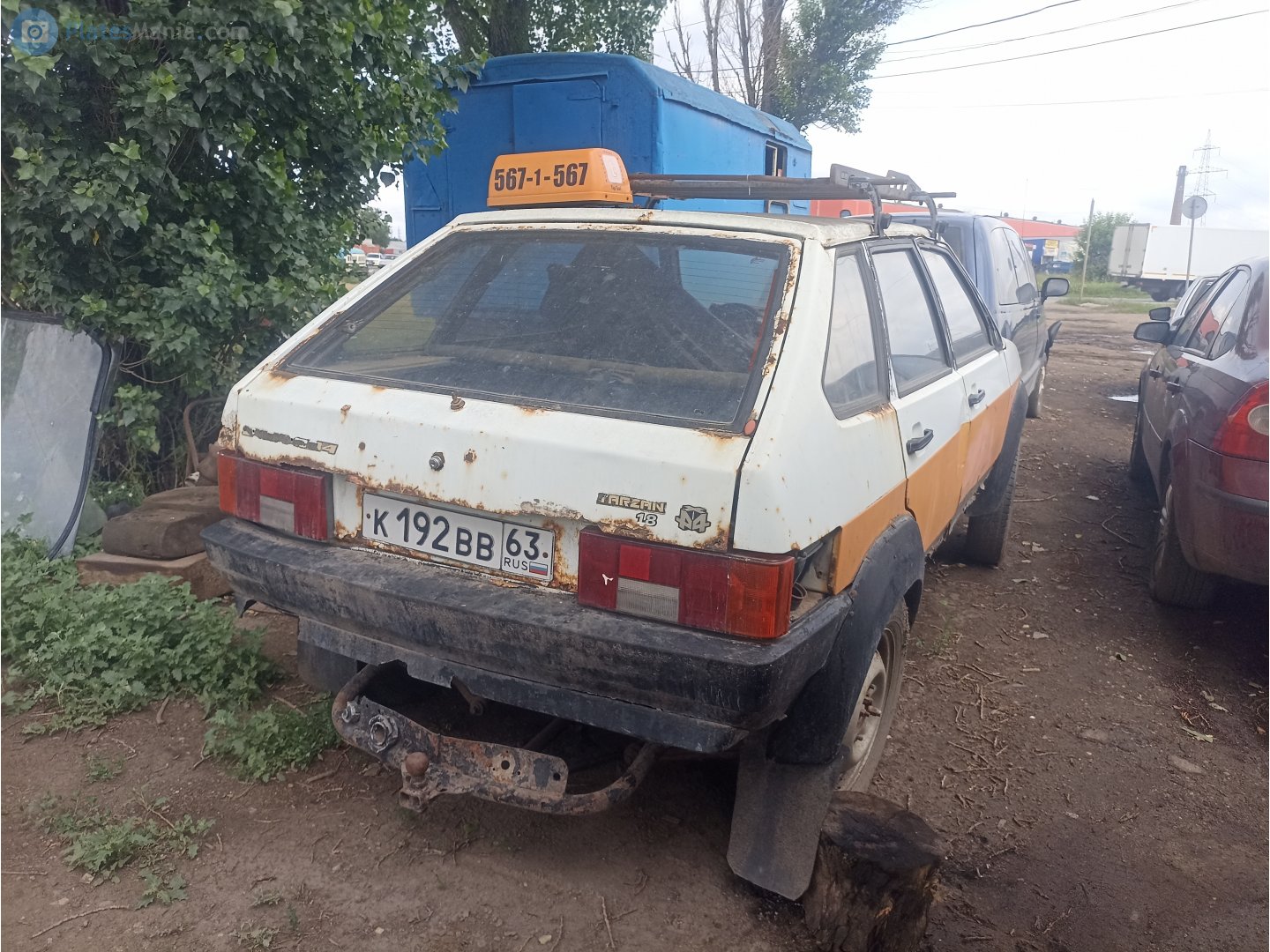 к 192 вв 63, Lada (VAZ) 2109 210934 Тарзан (Tarzan) 4×4, 1997–2003