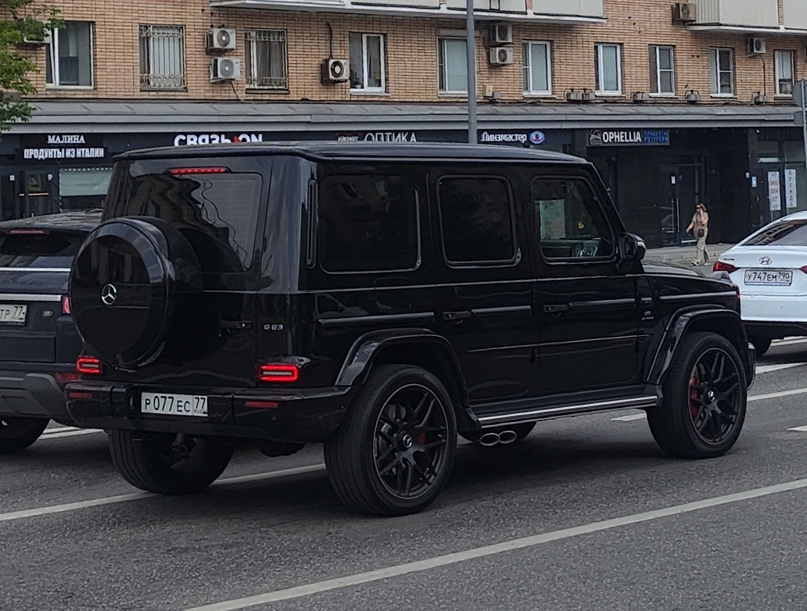 р 077 ес 77, Mercedes-Benz G-Klasse 2nd gen (W463/W465), 2018­–