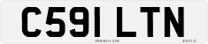 License plate of the United Kingdom, 1983 year system