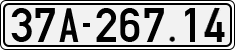License plate of Vietnam, Cars