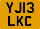 License plate of the United Kingdom, 2001 year system