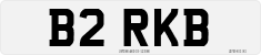 License plate of the United Kingdom, 1983 year system