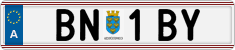 License plate of Austria, Regular plates