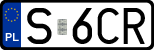 License plates of Poland, Regular car plates