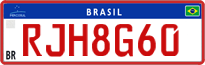 License plate of Brazil, Commercial vehicles (Mercosul)