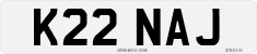 License plate of the United Kingdom, 1983 year system