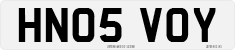 License plate of the United Kingdom, 2001 year system