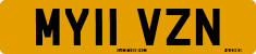License plate of the United Kingdom, 2001 year system
