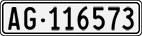License plate of Switzerland, Cars