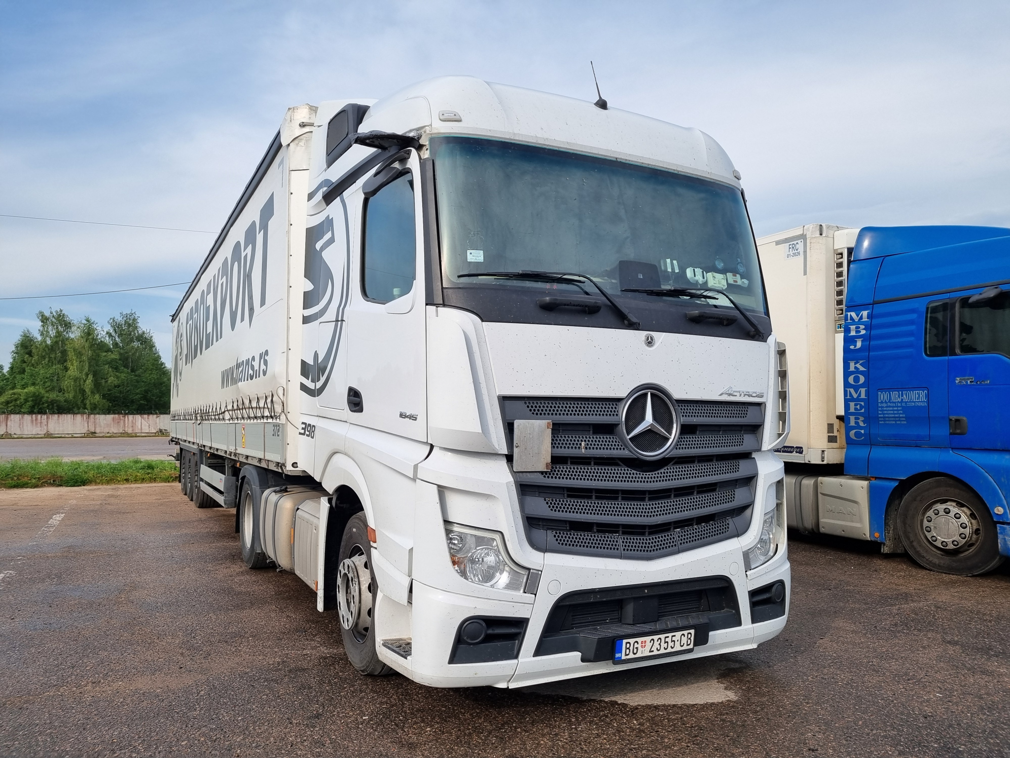 BG 2355-CB, Mercedes-Benz Actros 3rd gen (MP4/MP5), 2011–