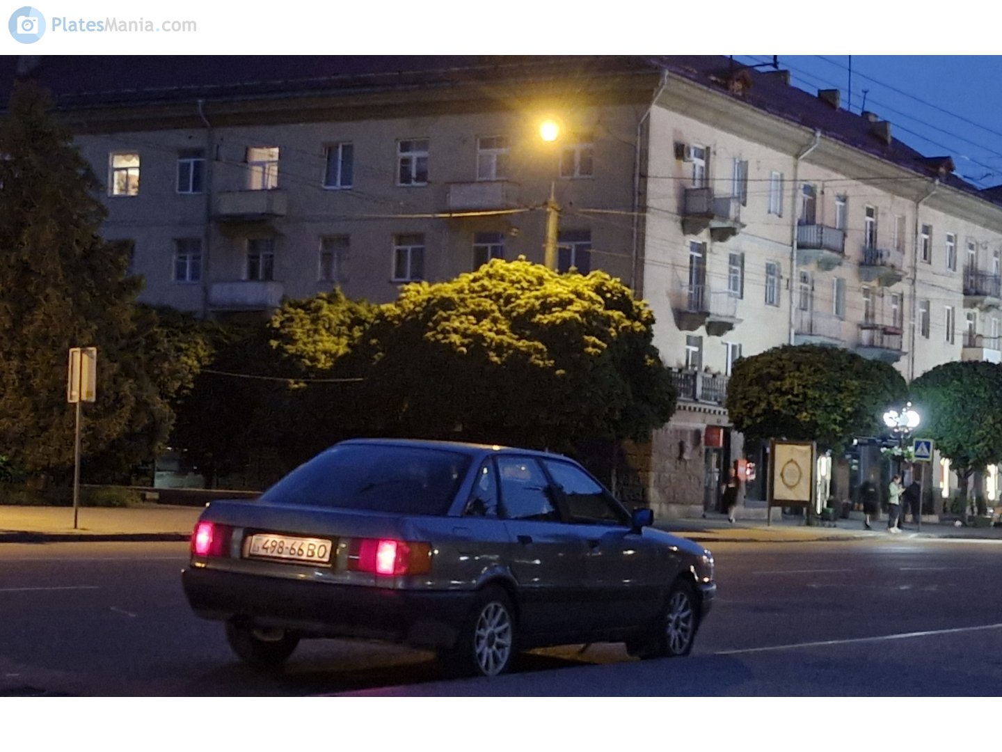 03 498-66 BO, Audi 80 3rd gen (B3/89), 1986–1991