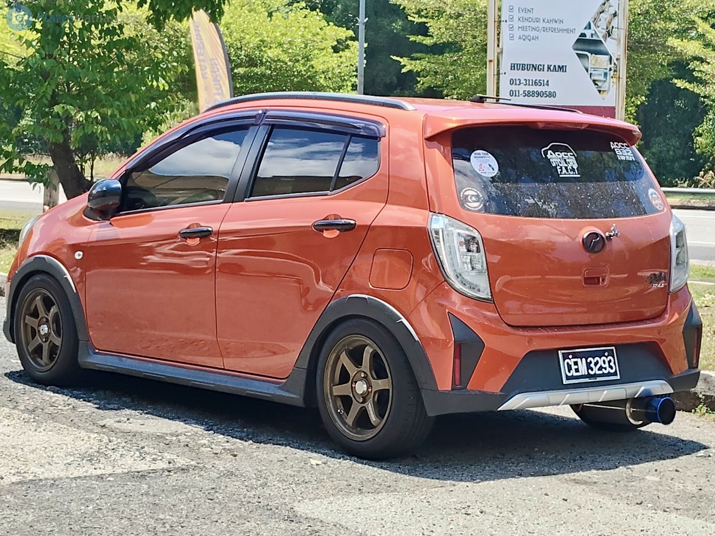 CEM 3293, Perodua Axia 1st gen Style (B200), 2nd facelift, 2019–2023