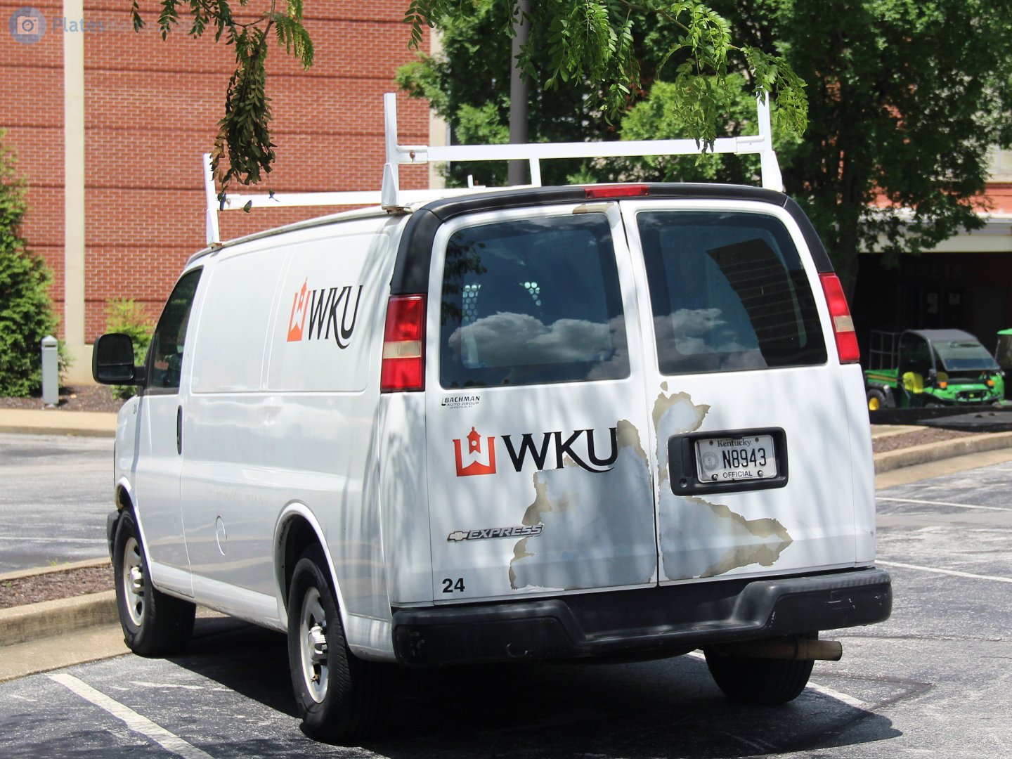 N8943, Chevrolet Express 1st gen (GMT610), facelift, 2002–