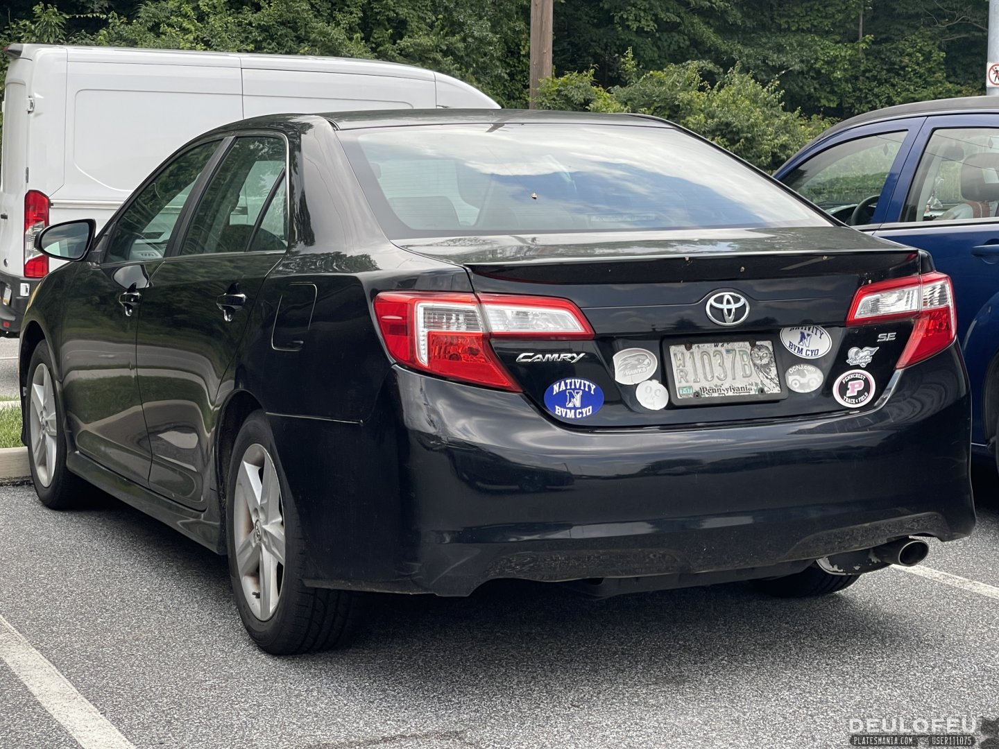 W/R 1037B, Toyota Camry 7th gen (Altise, Atara) (XV50; NA- and AU-market), 2011­–2014