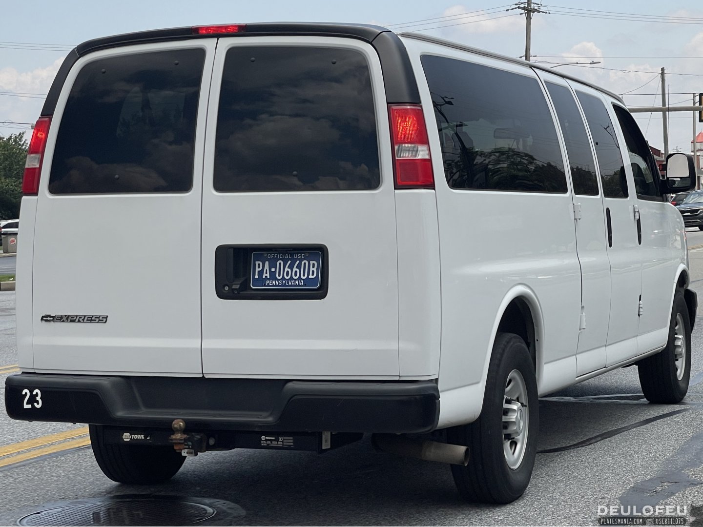 PA-0660B, Chevrolet Express 1st gen (GMT610), facelift, 2002–