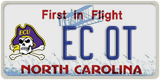 North Carolina, Specialty plates (XXXX(X))