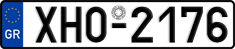 License plate of Greece, Cars