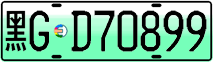 License plate of China, Electric vehicles