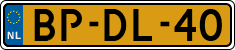 License plate of the Netherlands, Heavy Commercial Vehicles (1994 system)