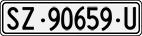 License plate of Switzerland, Dealer (with 