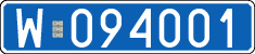 License plates of Poland, Diplomatic