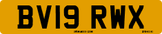 License plate of the United Kingdom, 2001 year system