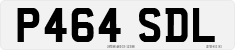 License plate of the United Kingdom, 1983 year system
