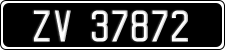 License plate of Ireland, Oldtimers