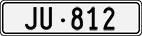 License plate of Switzerland, Cars