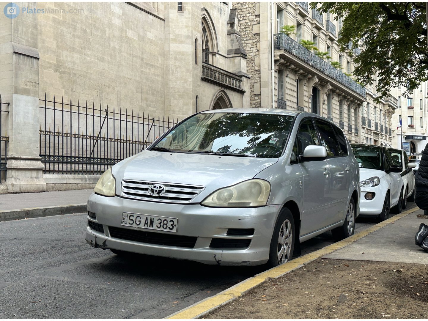 SG AN 383, Toyota Avensis Verso 1st gen (XM20), facelift, 2003–2010